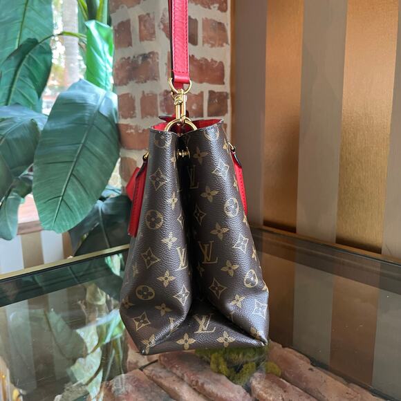 LOUIS VUITTON Flower Monogram Canvas Tote Bag - Picture 4 of 16